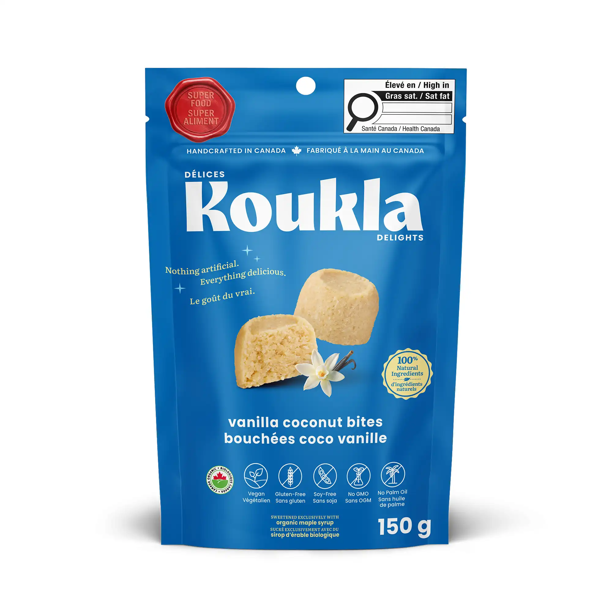 Koukla Delights Vanilla Coconut Bites