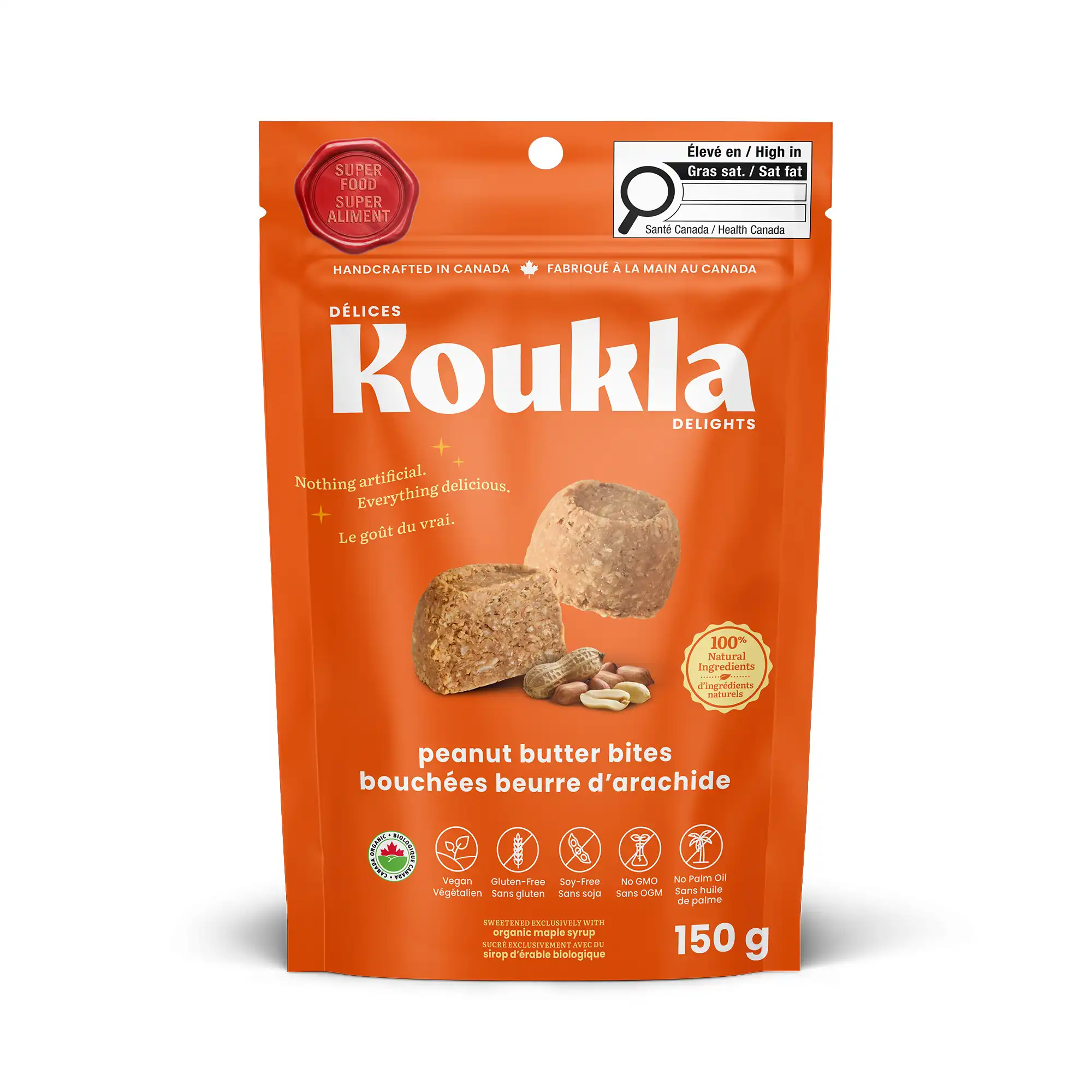 Délices Koukla : Bouchées beurre d’arachide